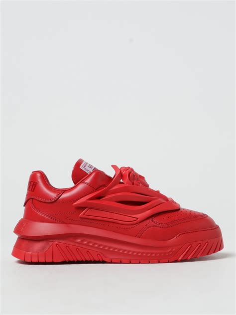 versace odissea red|Versace Odissea Medusa Platform Court Sneakers on SALE.